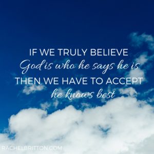How do we pray when we don't understand God's plan?