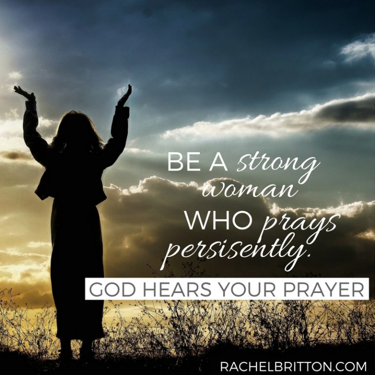 God Hears Your Prayer Rachel Britton