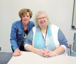 Liz Curtis Higgs and I at New England Christian Writer's Retreat