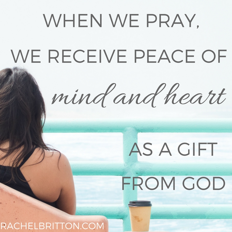 Why You Should Pray When You're Anxious Rachel Britton
