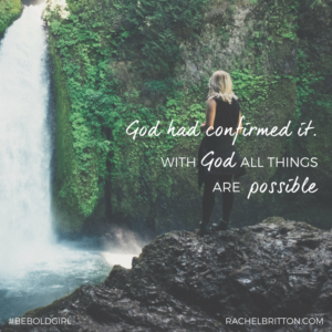 Choosing to be BOLD When it Scares You